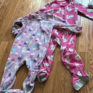 Girls Footie PJs